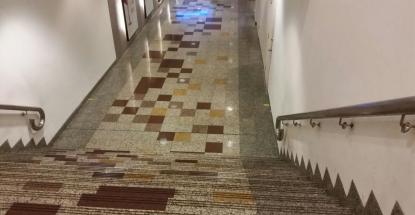 A sample of our decorative terrazzo work