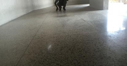Our site inspector checking finishing quality on our Kibuli project