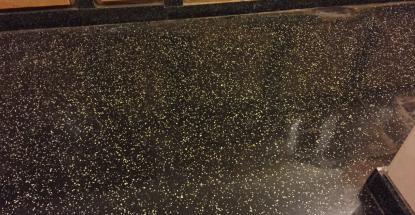 Our terrazzo work at a private residence